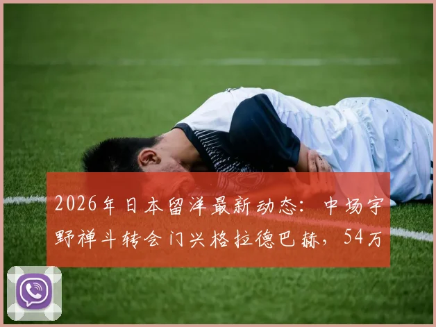 2026年日本留洋最新动态：中场宇野禅斗转会门兴格拉德巴赫，54万欧元转会费详情及球员实力前瞻